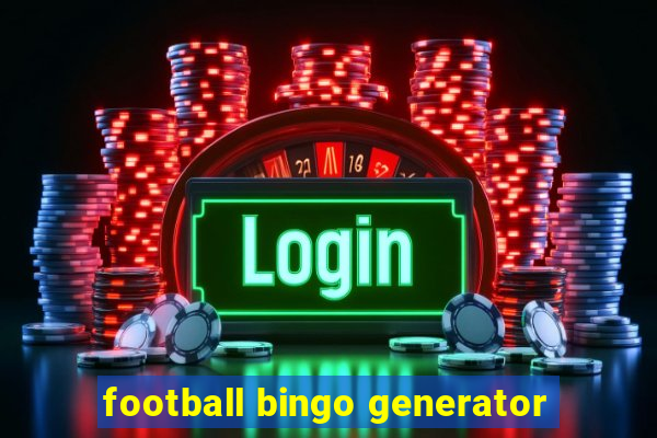 football bingo generator