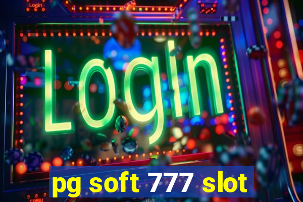 pg soft 777 slot