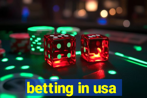 betting in usa