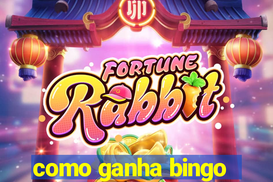 como ganha bingo