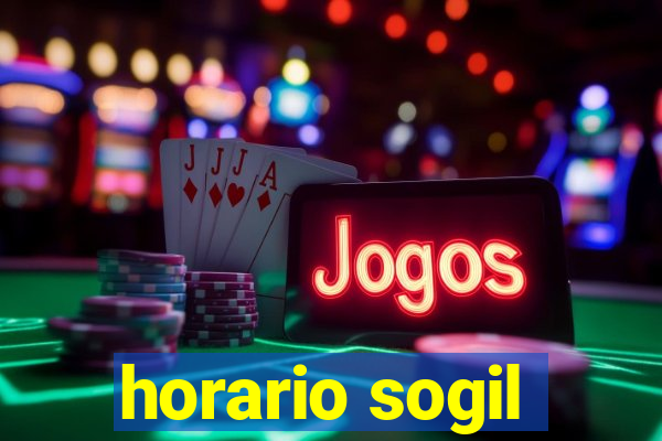 horario sogil