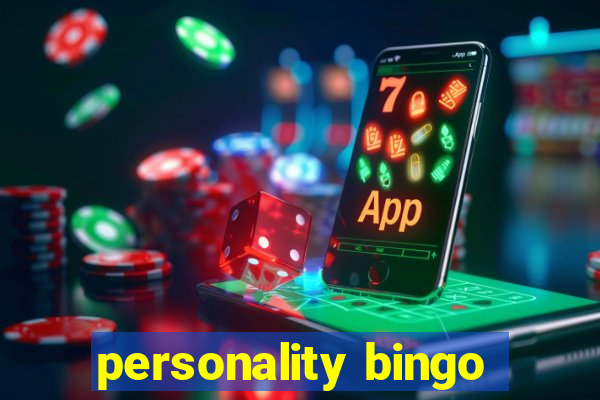 personality bingo