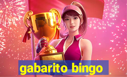 gabarito bingo