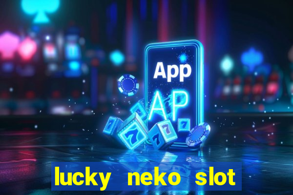 lucky neko slot logo png