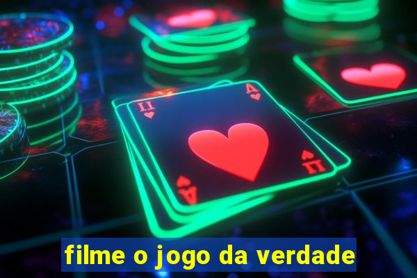 filme o jogo da verdade