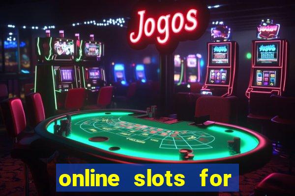 online slots for real cash