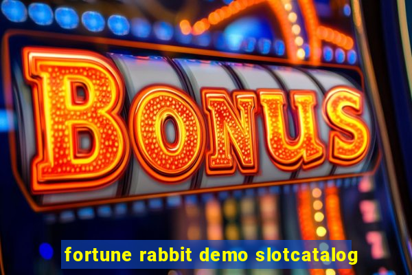 fortune rabbit demo slotcatalog