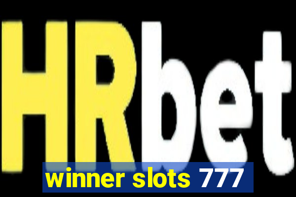 winner slots 777