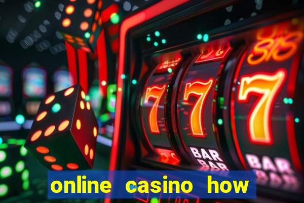 online casino how to win