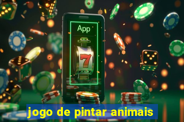 jogo de pintar animais