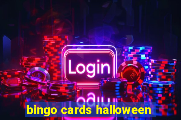 bingo cards halloween