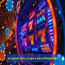 origem dos jogos paralimpicos