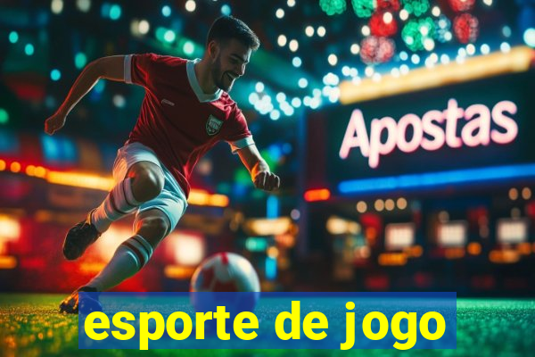 esporte de jogo