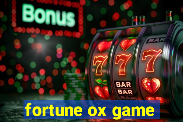 fortune ox game