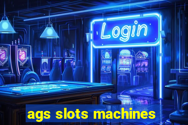 ags slots machines