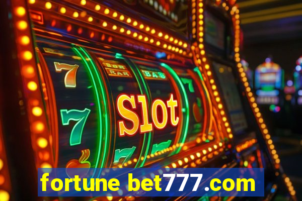 fortune bet777.com