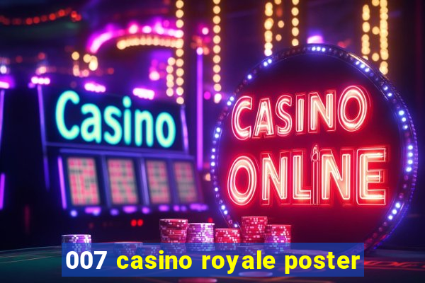 007 casino royale poster