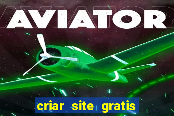 criar site gratis de jogos