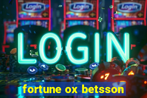 fortune ox betsson