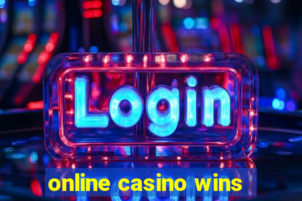 online casino wins