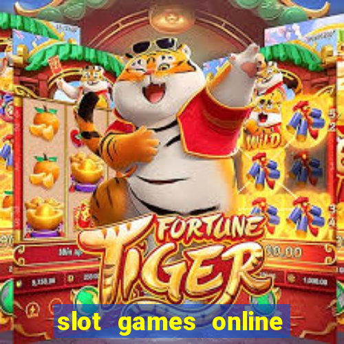 slot games online real money