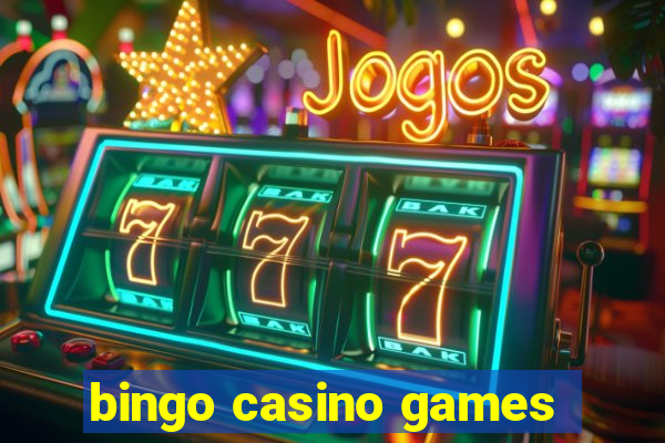 bingo casino games