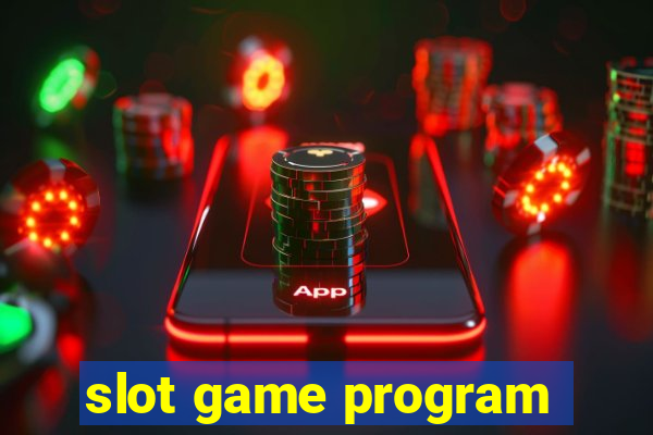 slot game program