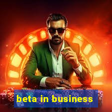 beta in business