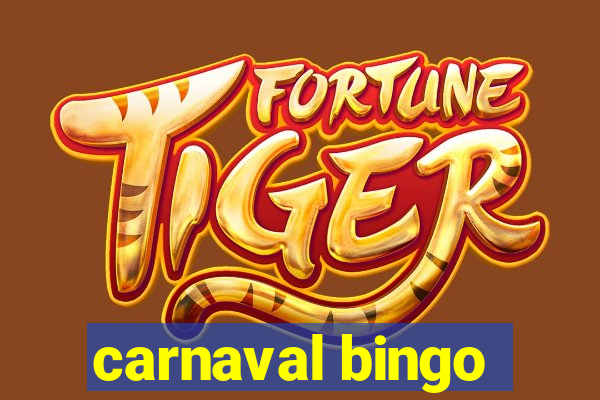 carnaval bingo