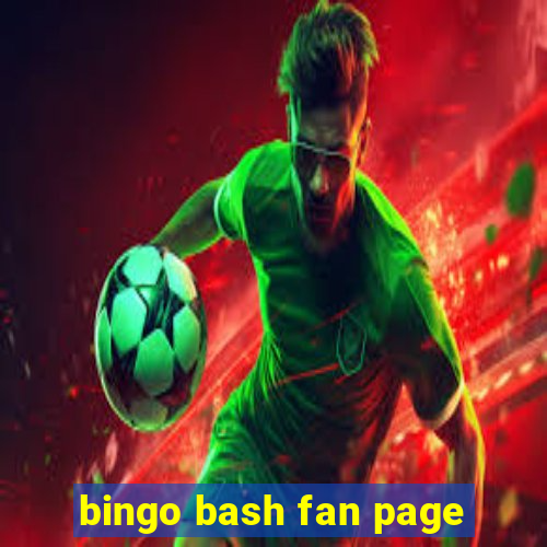 bingo bash fan page