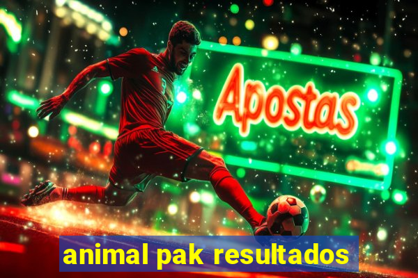 animal pak resultados