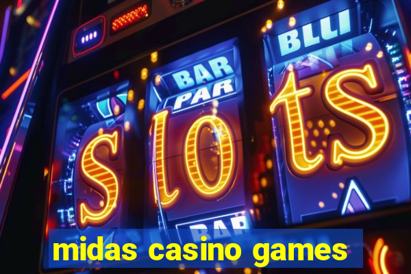 midas casino games