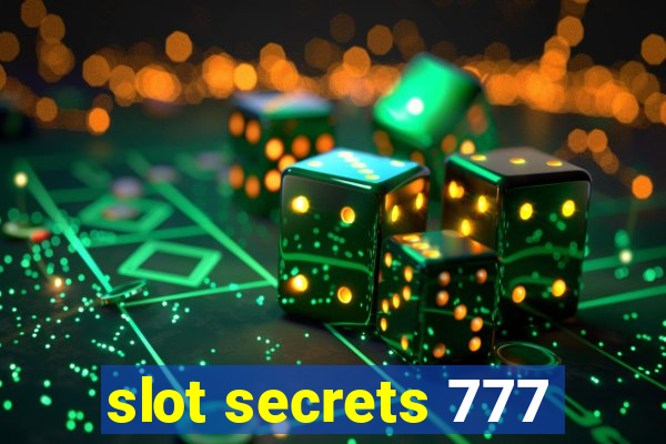 slot secrets 777