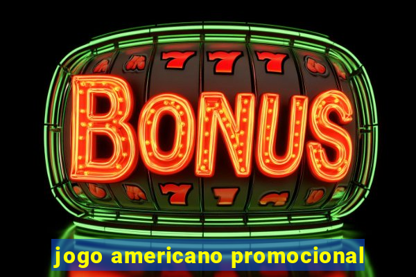 jogo americano promocional