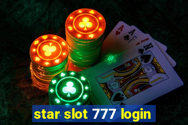 star slot 777 login