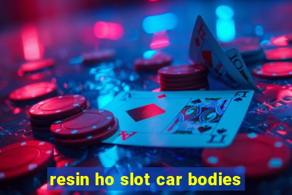 resin ho slot car bodies