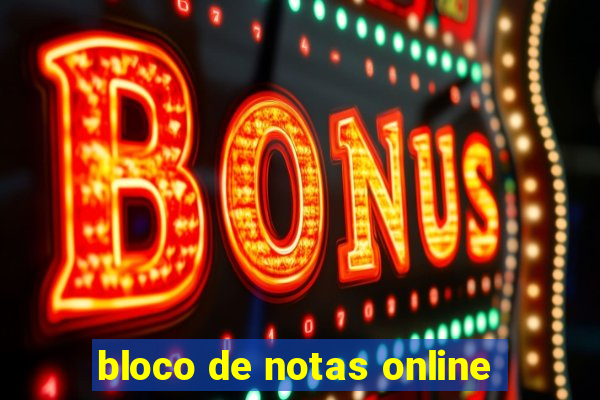 bloco de notas online