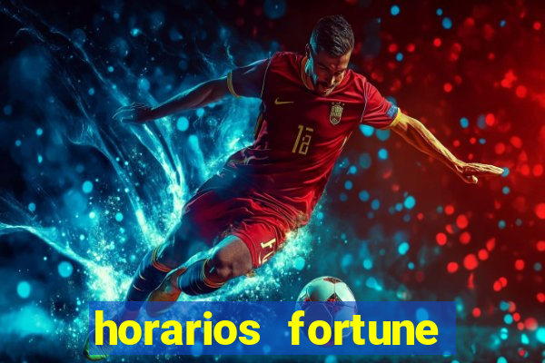 horarios fortune tiger hoje