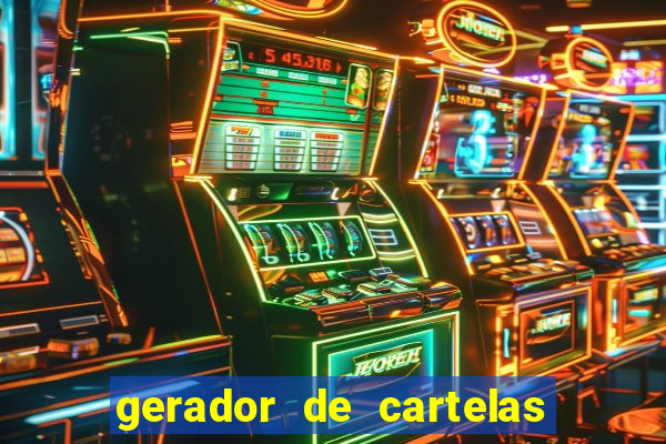 gerador de cartelas de bingo 1 a 99