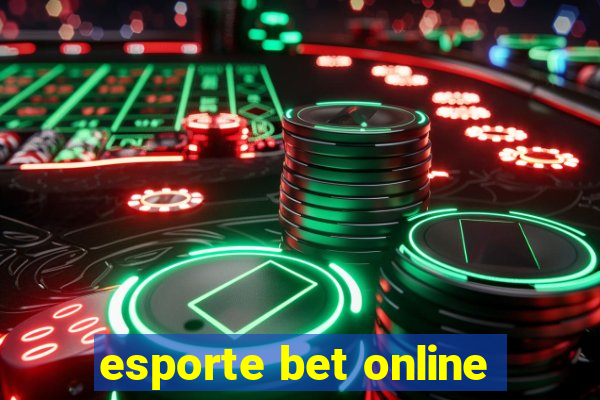 esporte bet online