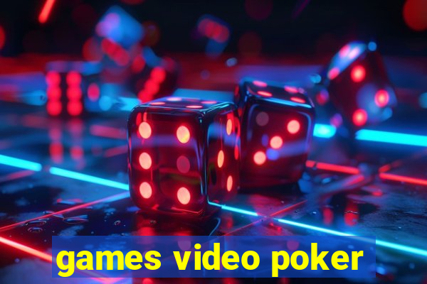 games video poker