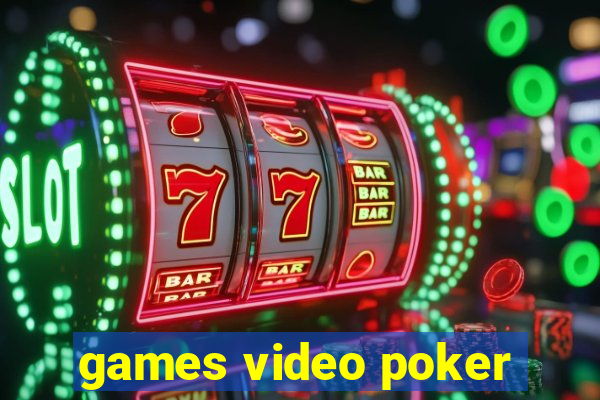 games video poker