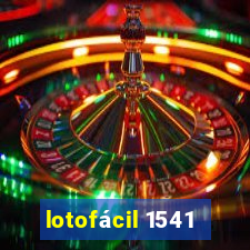 lotofácil 1541