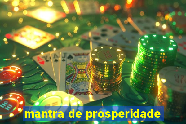 mantra de prosperidade