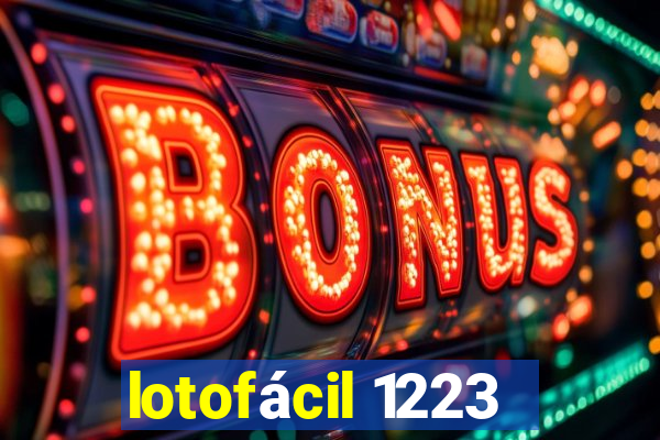 lotofácil 1223