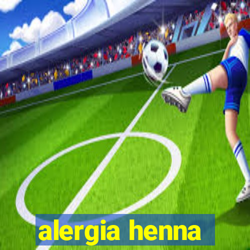 alergia henna