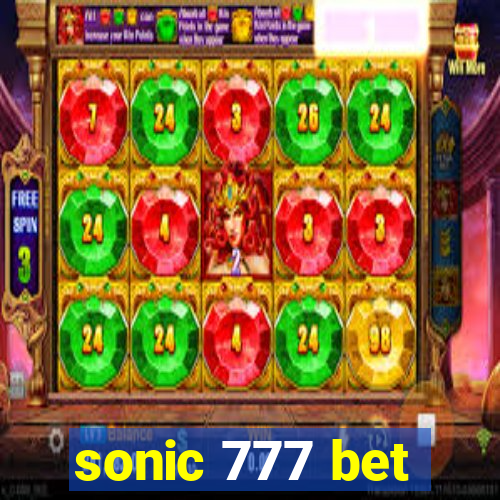 sonic 777 bet