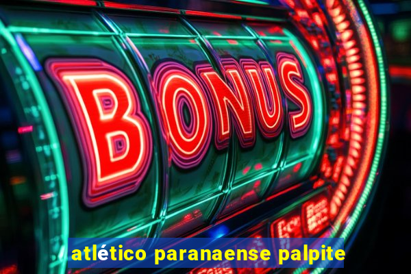 atlético paranaense palpite