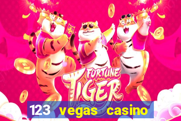 123 vegas casino login page