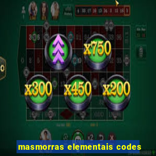 masmorras elementais codes